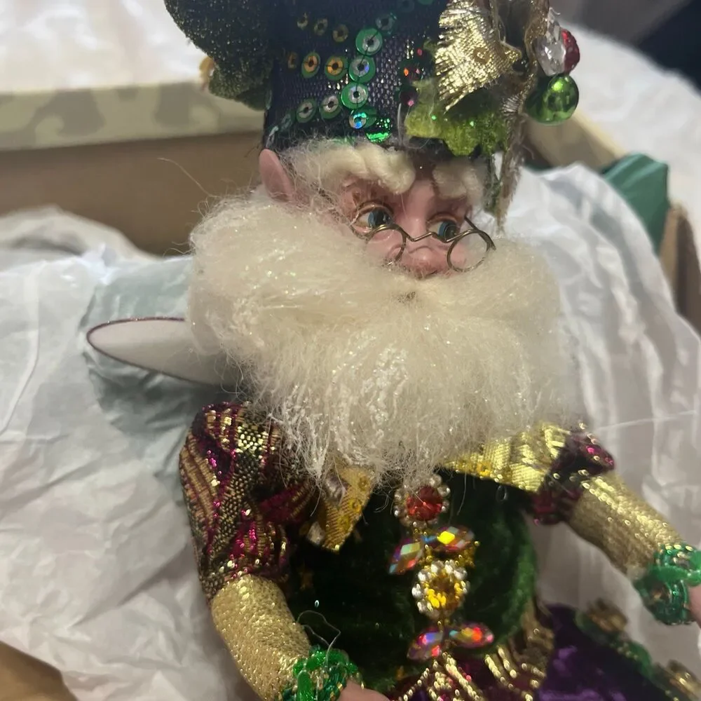 Mark Roberts Fairy of festivities 2017? Christmas magic COA Santa fairy with box